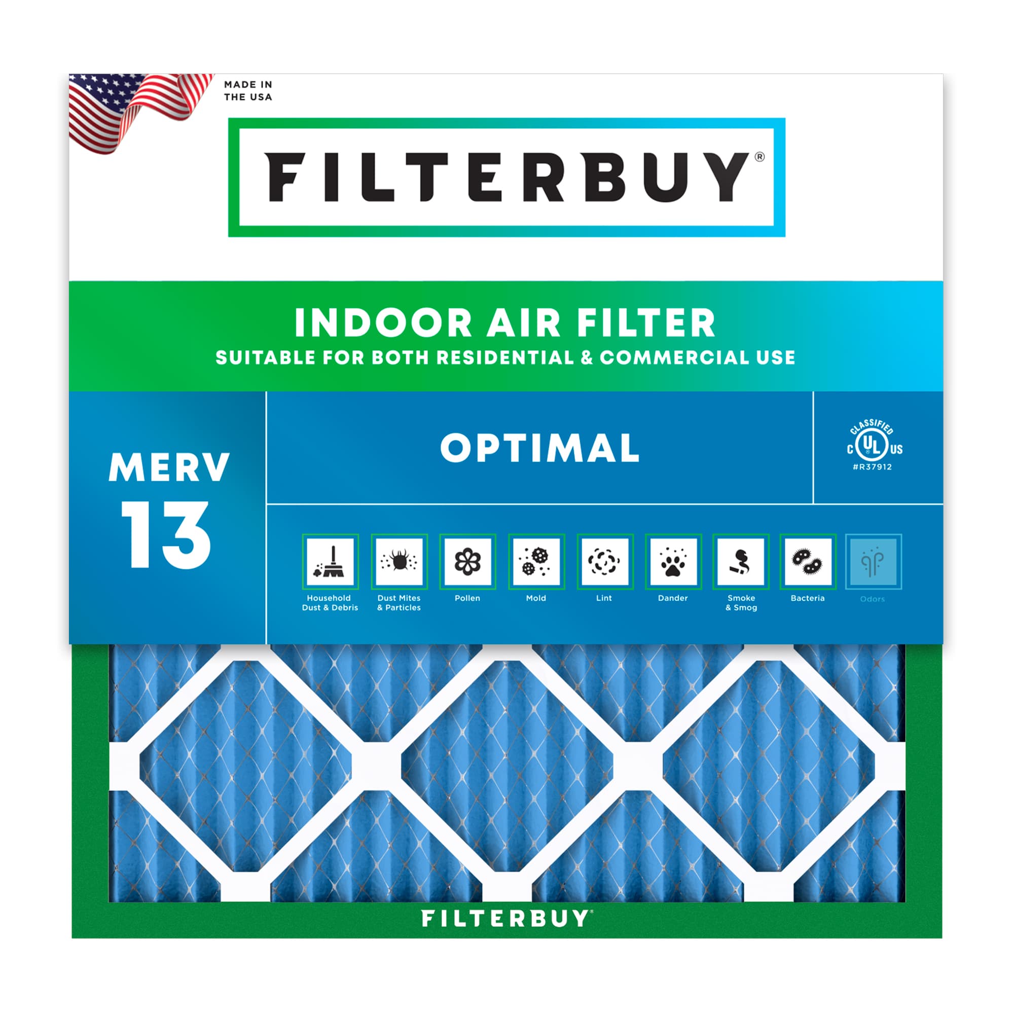 Filterbuy MERV 13 Air Filters