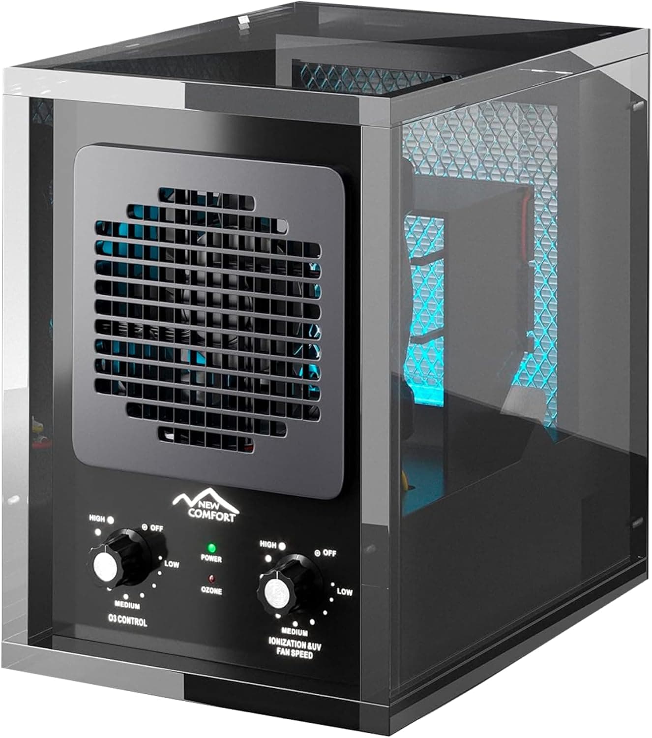 New Comfort 6 Stage UV Ozone Generator Air Purifier Cleaner HEPA